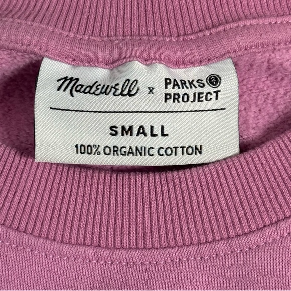 Mᴀᴅᴇᴡᴇʟʟ X Pᴀʀᴋs Pʀᴏᴊᴇᴄᴛ Zɪᴏɴ Sᴜɴ Oʀɢᴀɴɪᴄ Cᴏᴛᴛᴏɴ Cʀᴇᴡɴᴇᴄᴋ Sᴡᴇᴀᴛsʜɪʀᴛ - Picture 12 of 15